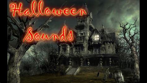 scary sounds haunted house music